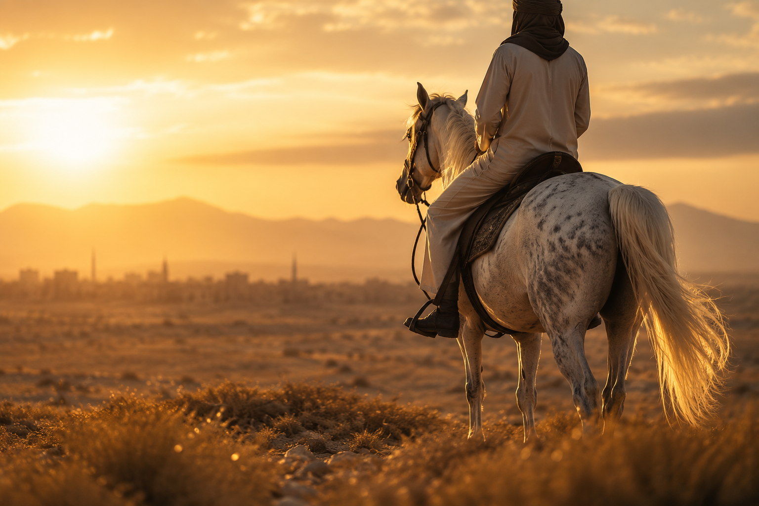 Horse riding
